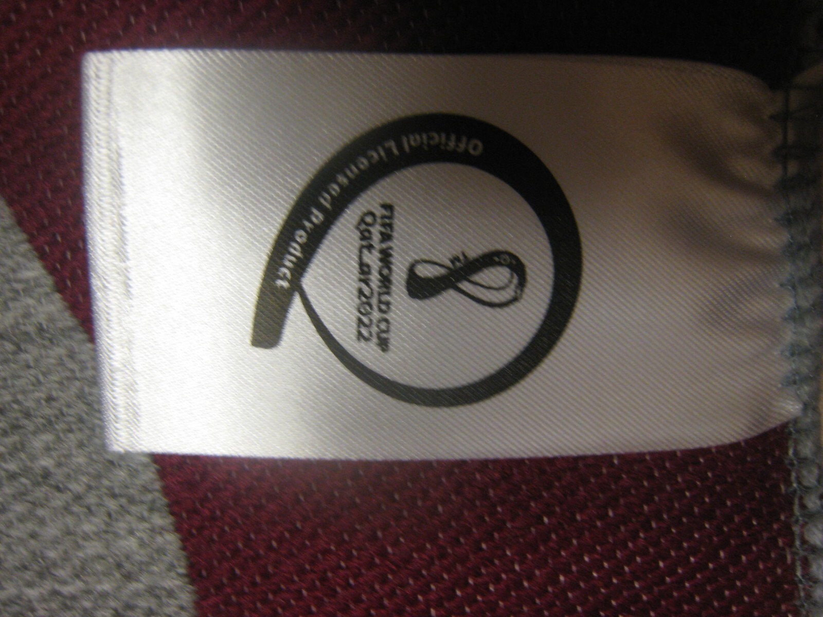 NWT Official FIFA License QATAR 2022 World Cup Matchup Scarf New seal