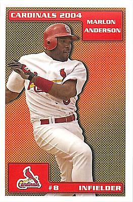 2004 St. Louis Cardinals K.C. Life Police Baseball Card – Choose Your Card