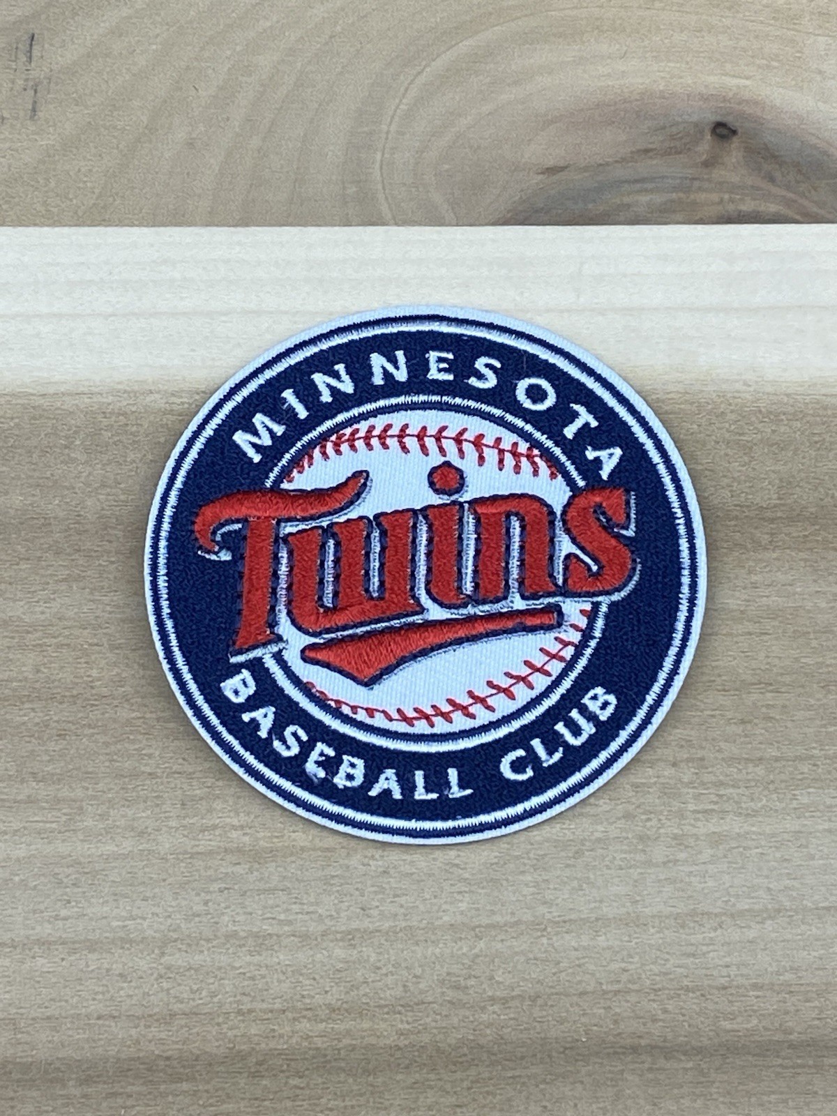 MINNESOTA TWINS MLB BASEBALL EMBROIDERED IRON ON PATCH 2.75”x2.75