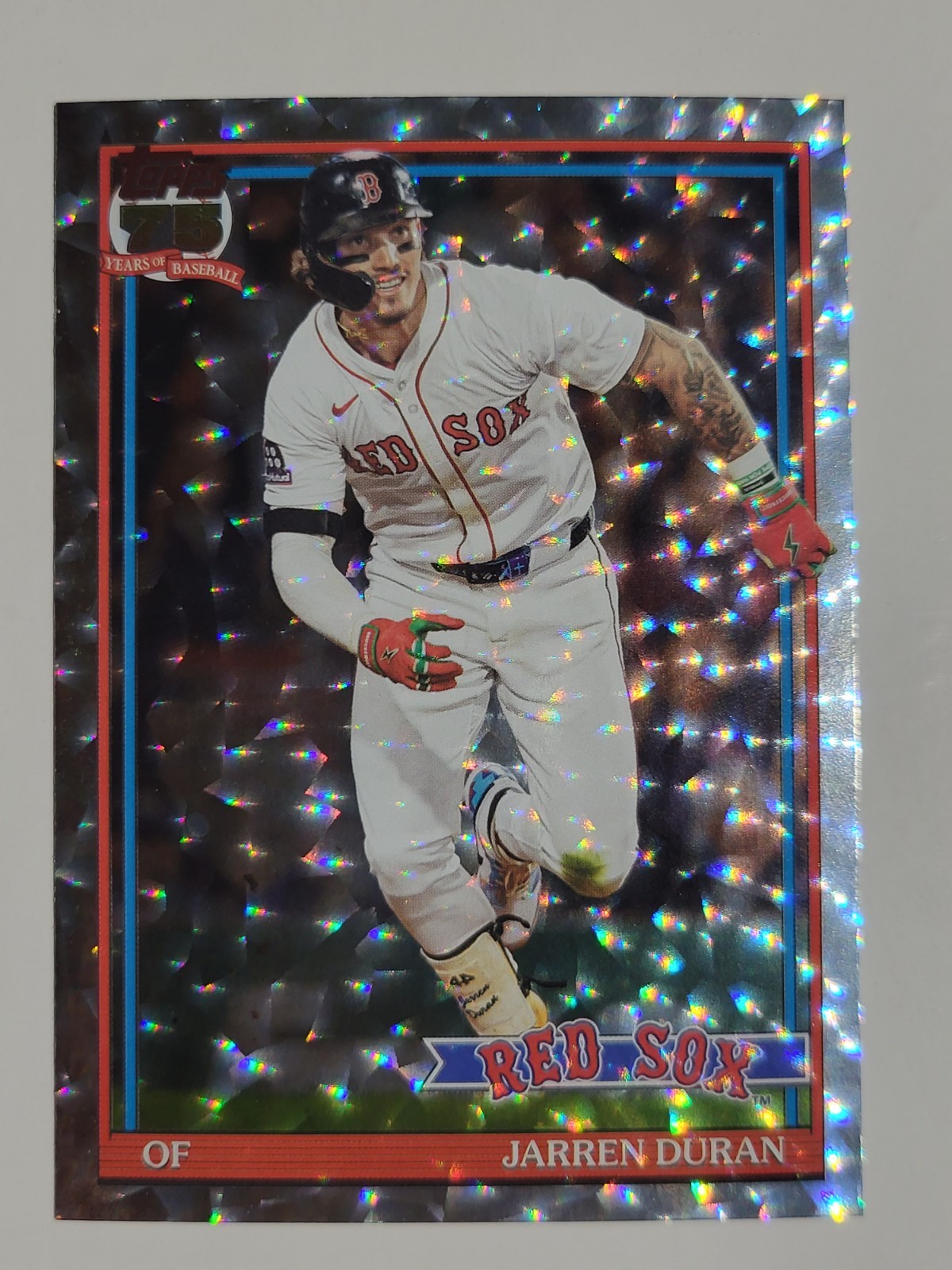 2026 Topps Series 2- Jarren Duran 1991 Anniversary Crackle Foil
