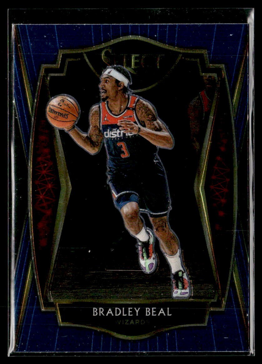 2020-21 Panini Select Retail Bradley Beal Premier Level #127 Washington Wizards