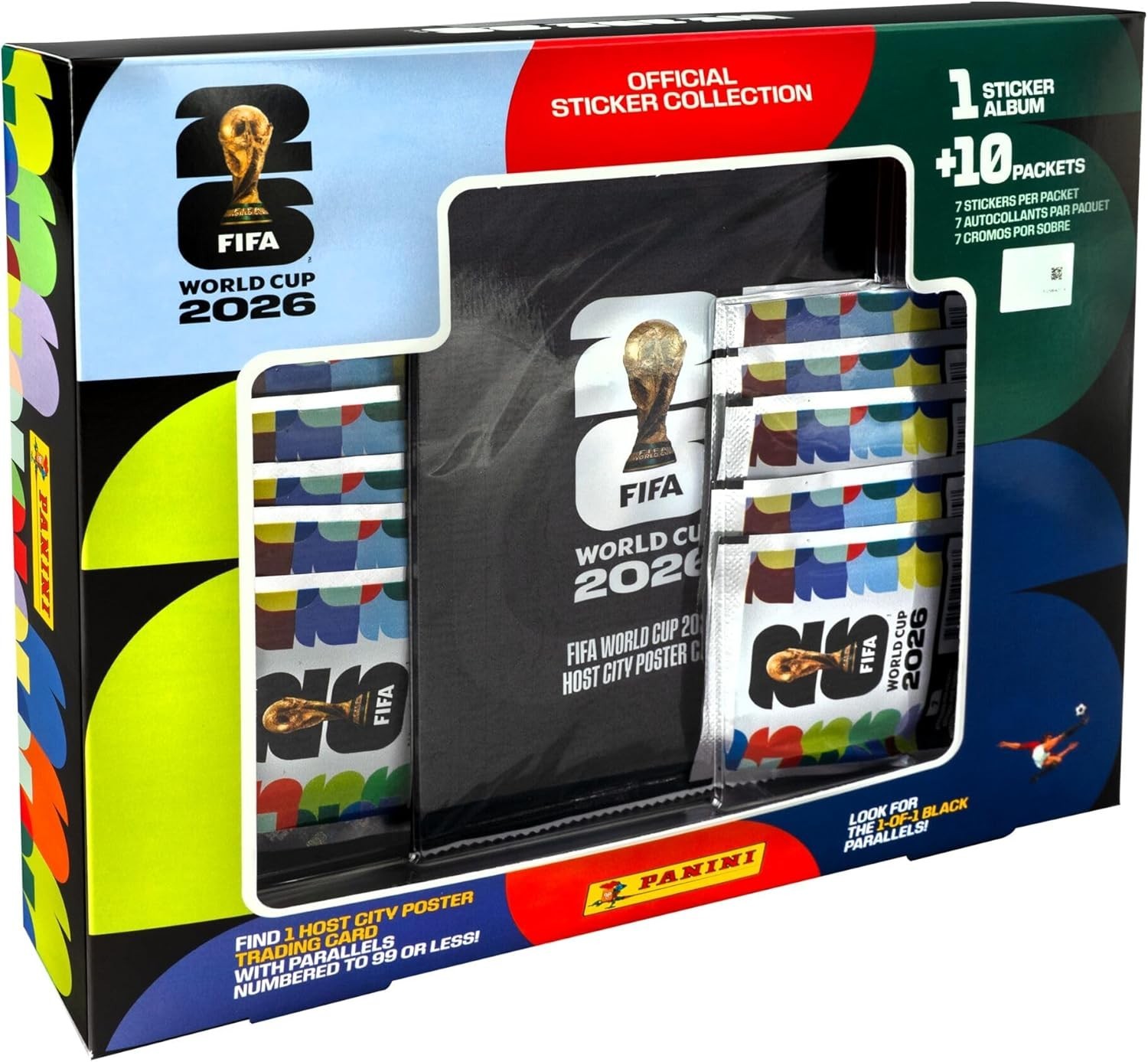 FIFA World Cup 2026™ Official Sticker Collection – 10 Pack Box
