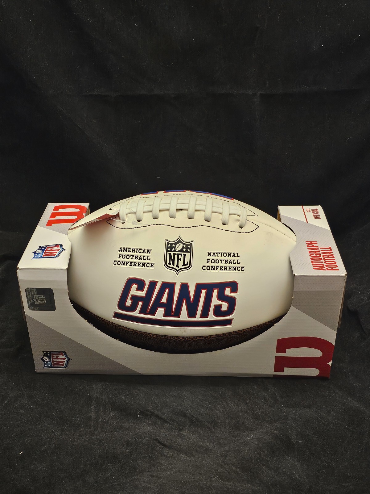 NEW YORK GIANTS NFL Football Full Size Autographable