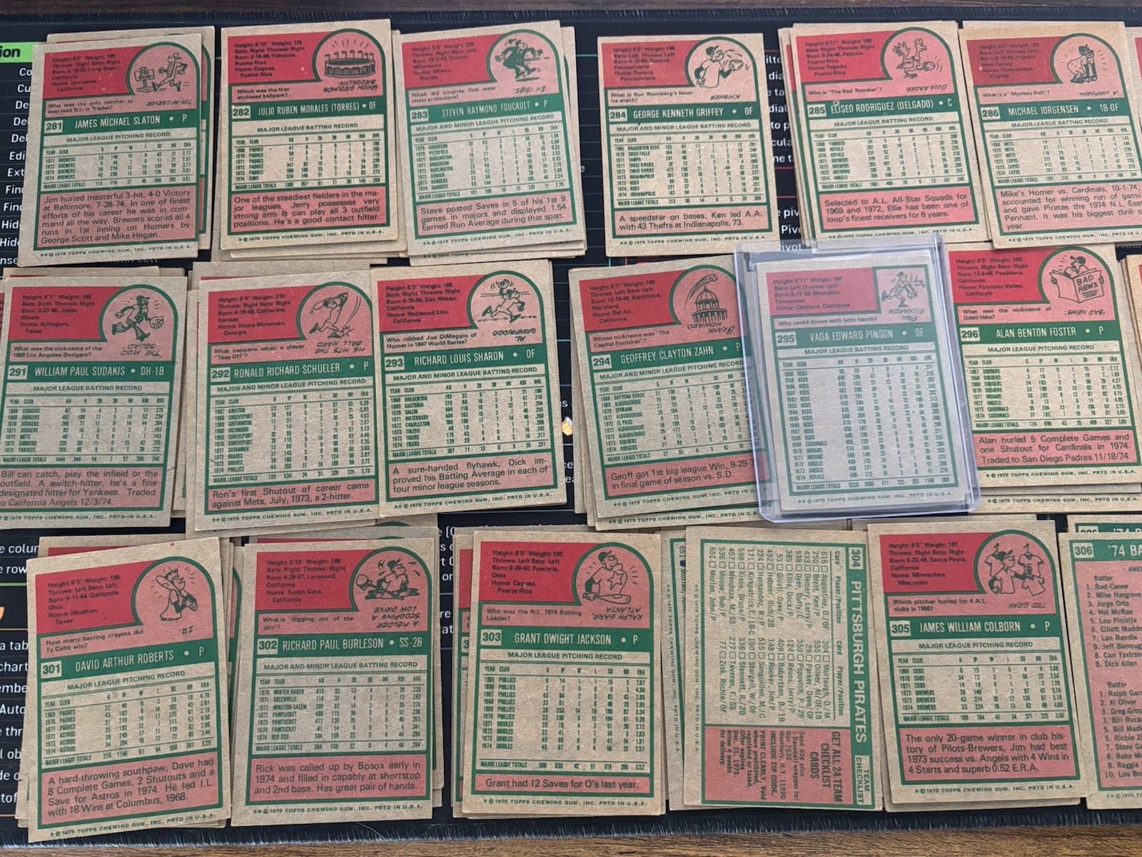 1975 Topps Baseball U-Pick #201-400 VG+ Free Shipping on 3+ Items!