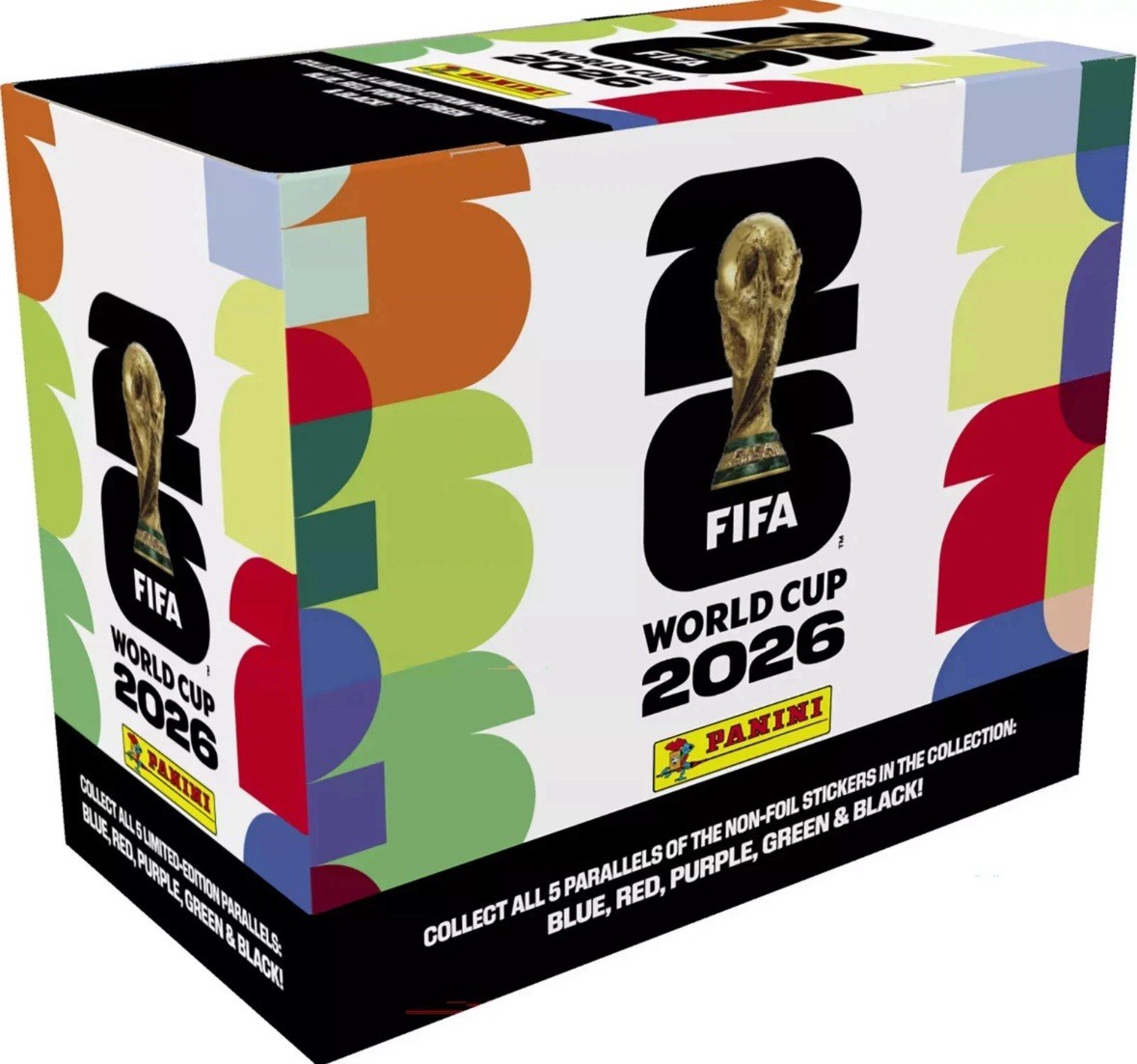 2026 Panini FIFA World Cup Official Sticker Collection 50 Pack | 350 Stickers