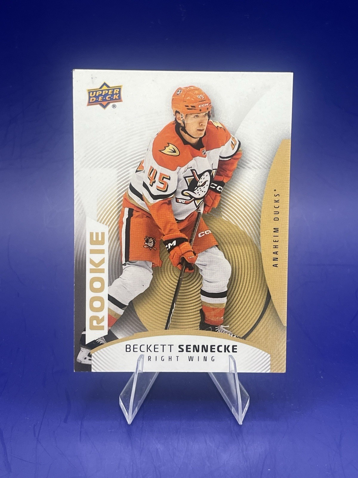 2025-26 Sp – Rookie Authentics Beckett Sennecke (RC) WCCS Promo – Anaheim Ducks