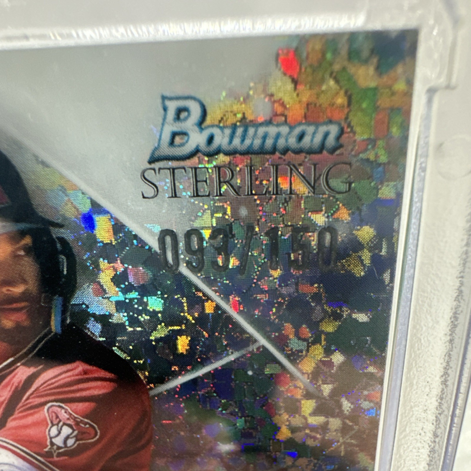 2023 Topps Bowman Sterling Prospects Jordan Lawlar Speckle Refractor #BSP-53 /99
