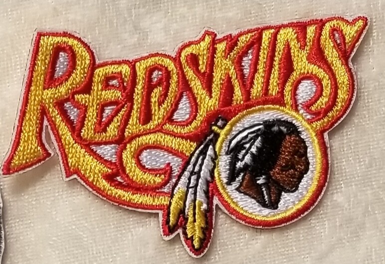 Washington Redskins 3″ Name Iron/Sew On Embroidered Patch ~ Free Tracking!