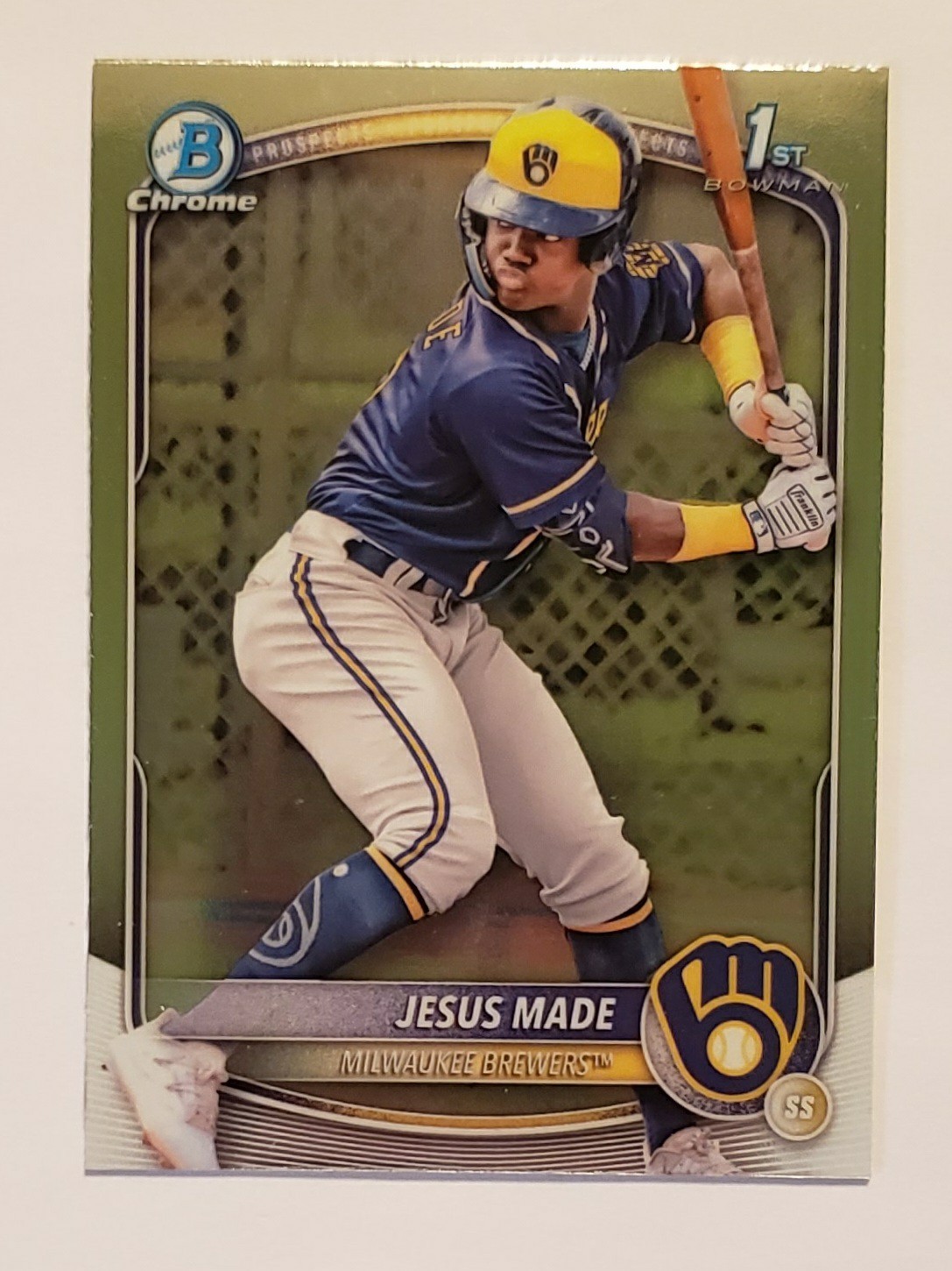 2025 Bowman – Chrome Prospects Jesus Made #BCP-50 (RC)