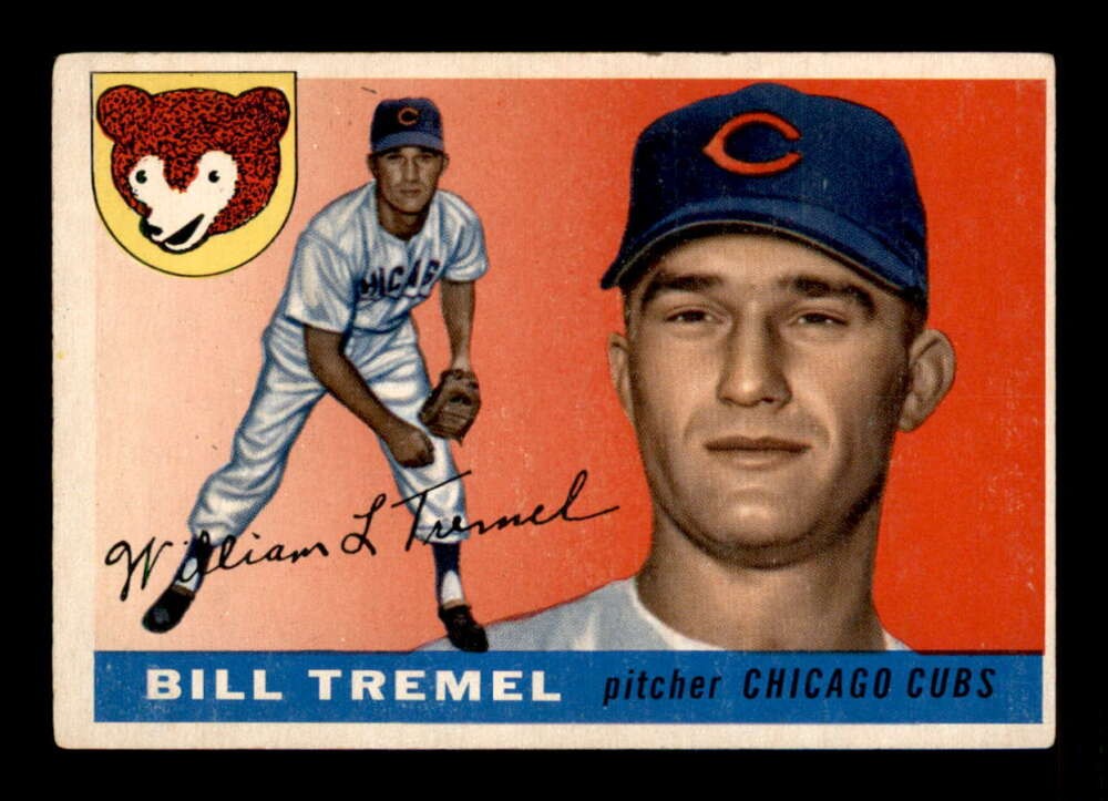1955 Topps #52 Bill Tremel RC VG/VGEX X3503891