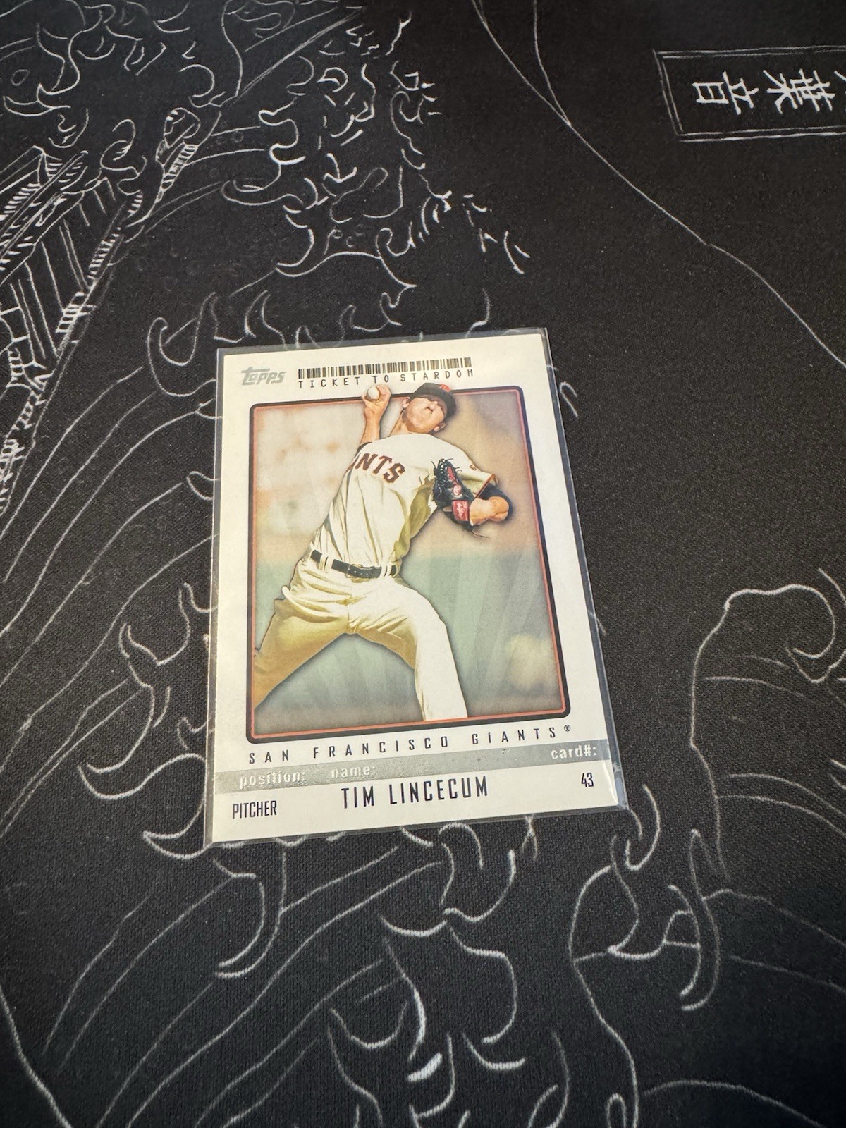 2009 Topps Ticket To Stardom – Tim Lincecum #43
