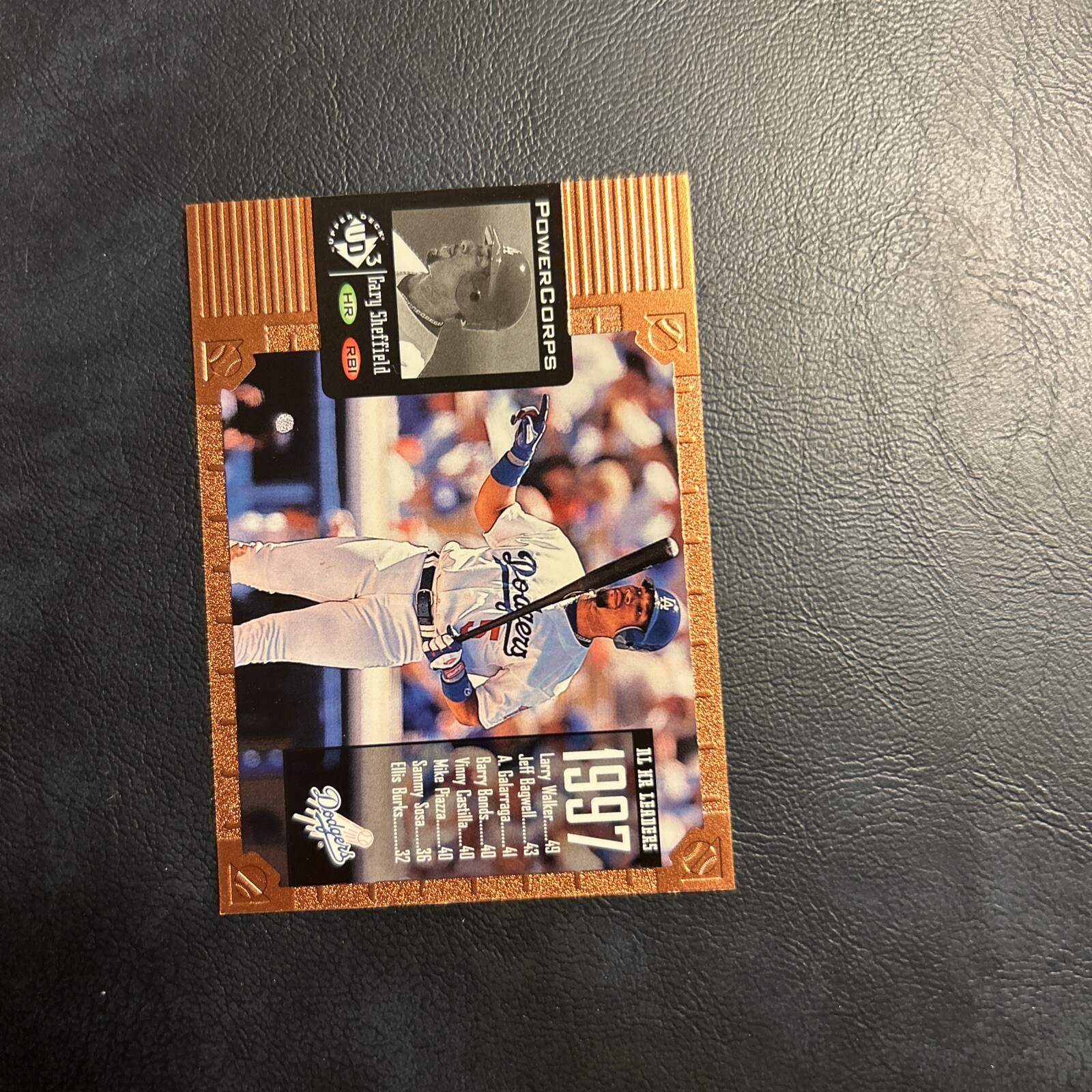 Cnu 1998 Upper Deck ￼Ud3 Power Corps Pc32/122 Gary Sheffield Los Angeles Dodger