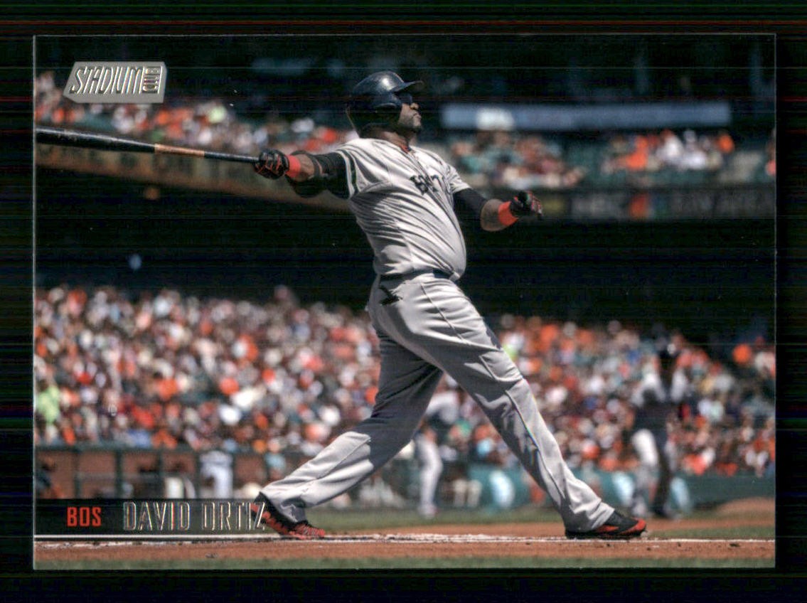 2021 Stadium Club #278 David Ortiz Boston Red Sox 67184