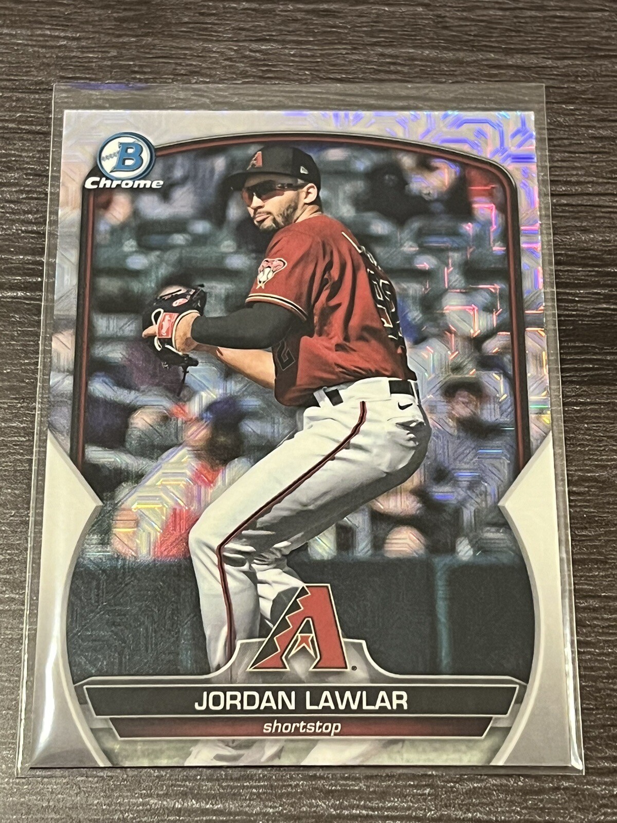 2023 Bowman Chrome Mega Box Mojo Refractor Jordan Lawlar Diamondbacks #BCP-247