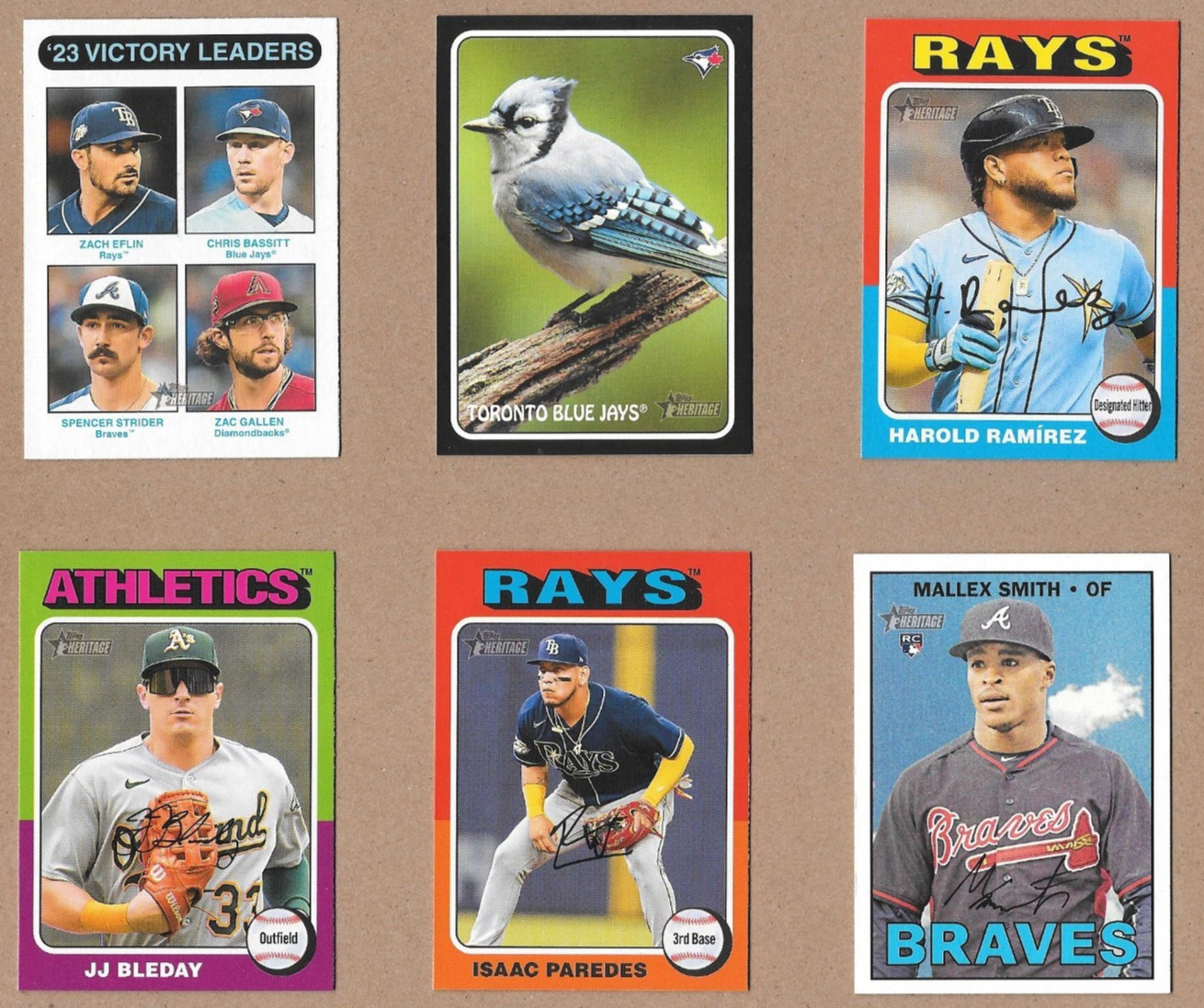 Topps Heritage Short Print SP various years