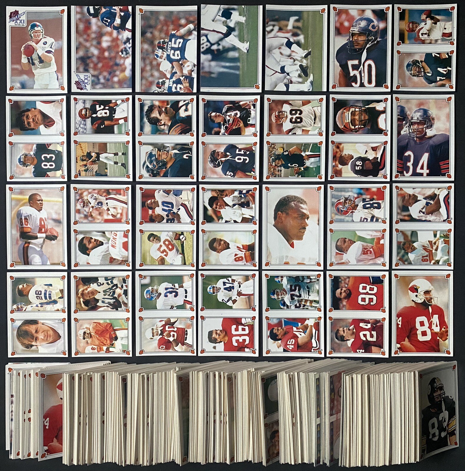 1987 Topps Stickers – Football Cards – Complete Your Set – You U Pick
