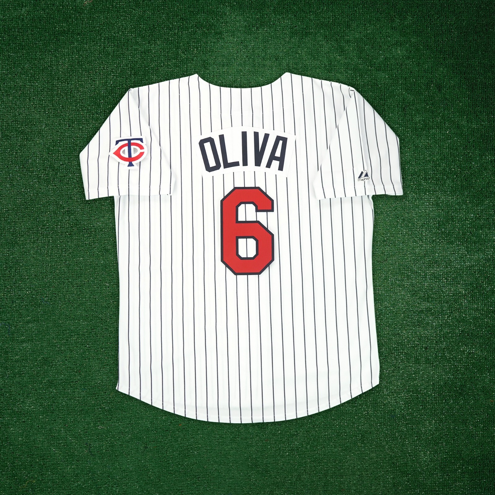 Tony Oliva Minnesota Twins Cooperstown Men’s Home Throwback Jersey w/ Patch