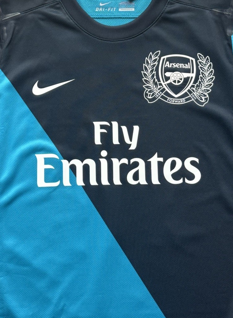 2011/12 Arsenal Authentic Away Jersey #12 Henry Large Long Sleeve Player Specs