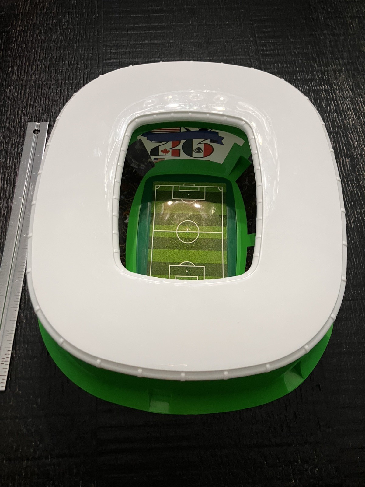 Rare FIFA Estadio Akron Guadalajara Stadium Popcorn Bowl New