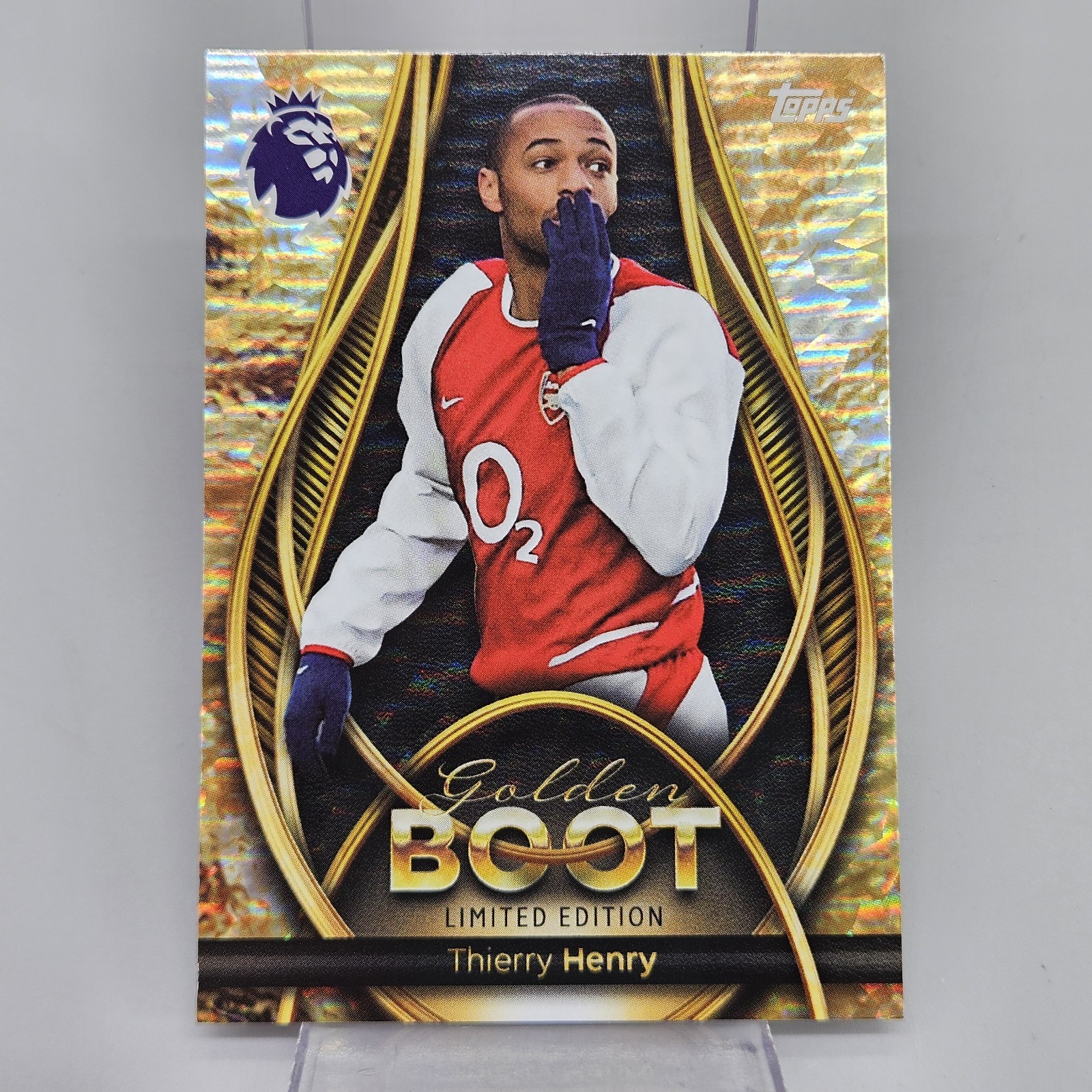Topps Premier League 2025-26 Soccer Card #GB1 Golden Boot Thierry Henry
