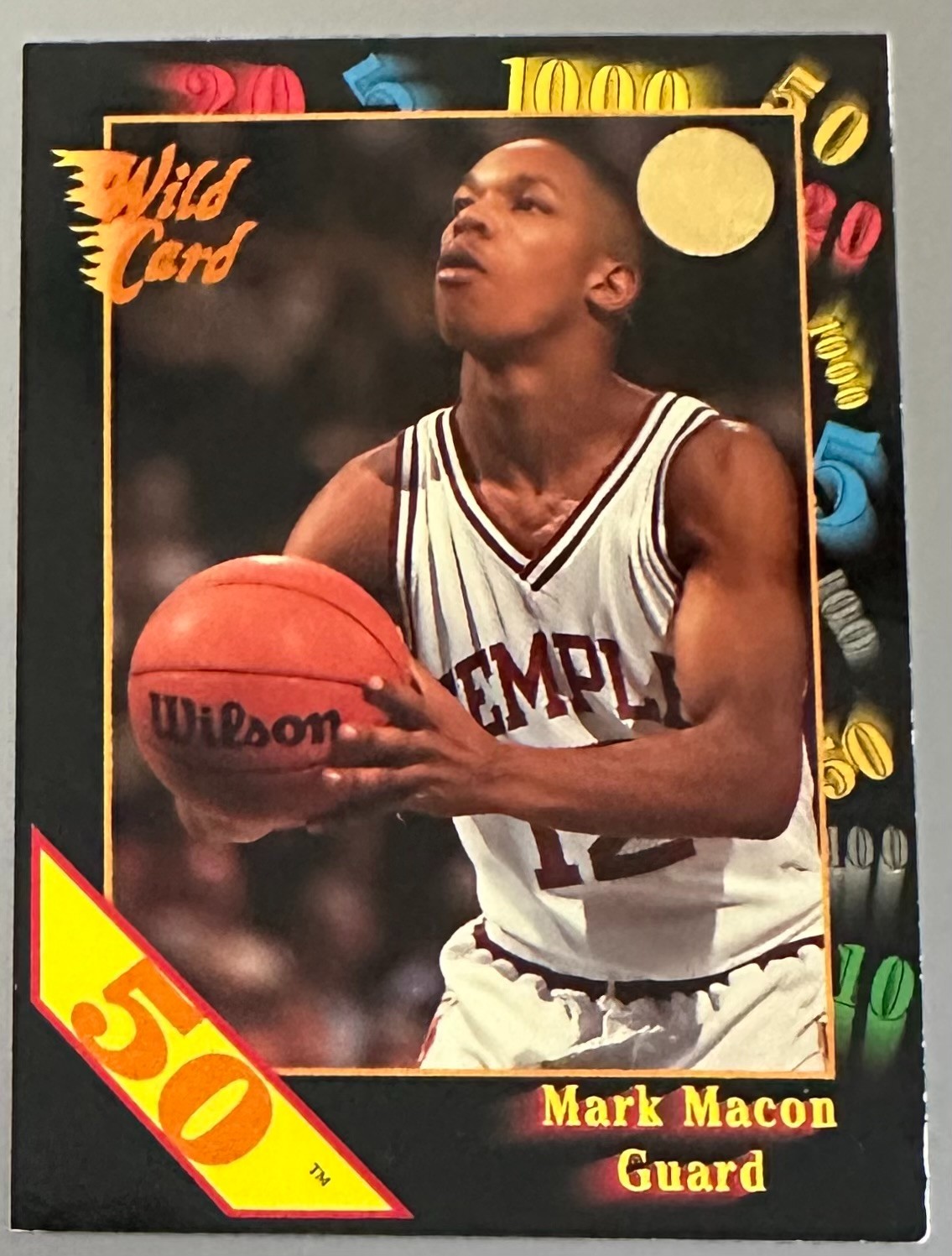 1991-92 Wild Card Basketball Stripes Inserts – You Pick