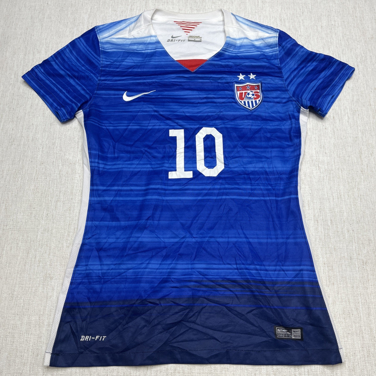 Jersey USA 2015 Carli Lloyd Rare Nike Dri-fit Medium Women’s