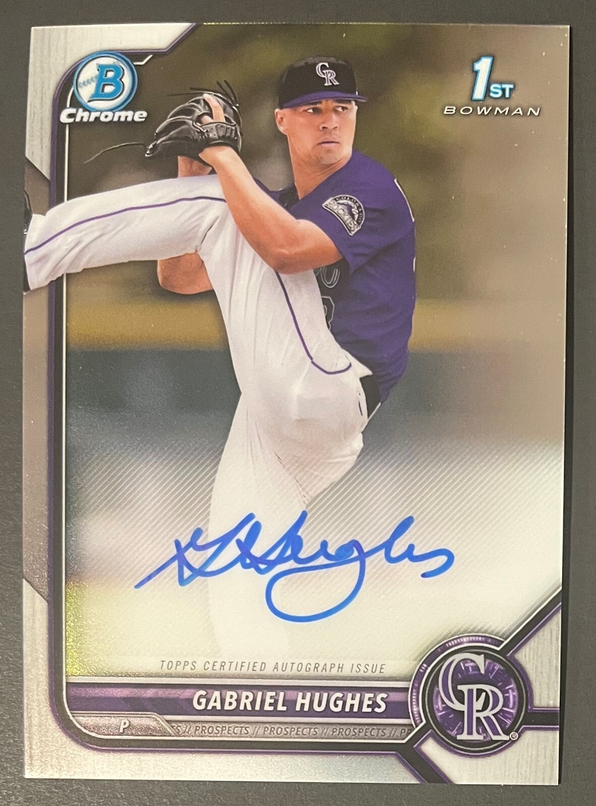 ⚾(you pick) Colorado Rockies 2022 Bowman Draft (base parallels sapphire) 🟣⚫
