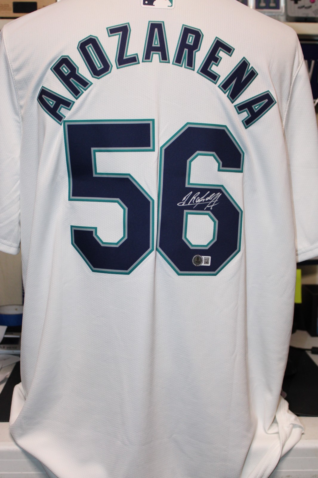 Nike Authentic autographed Randy Arozarena Jersey