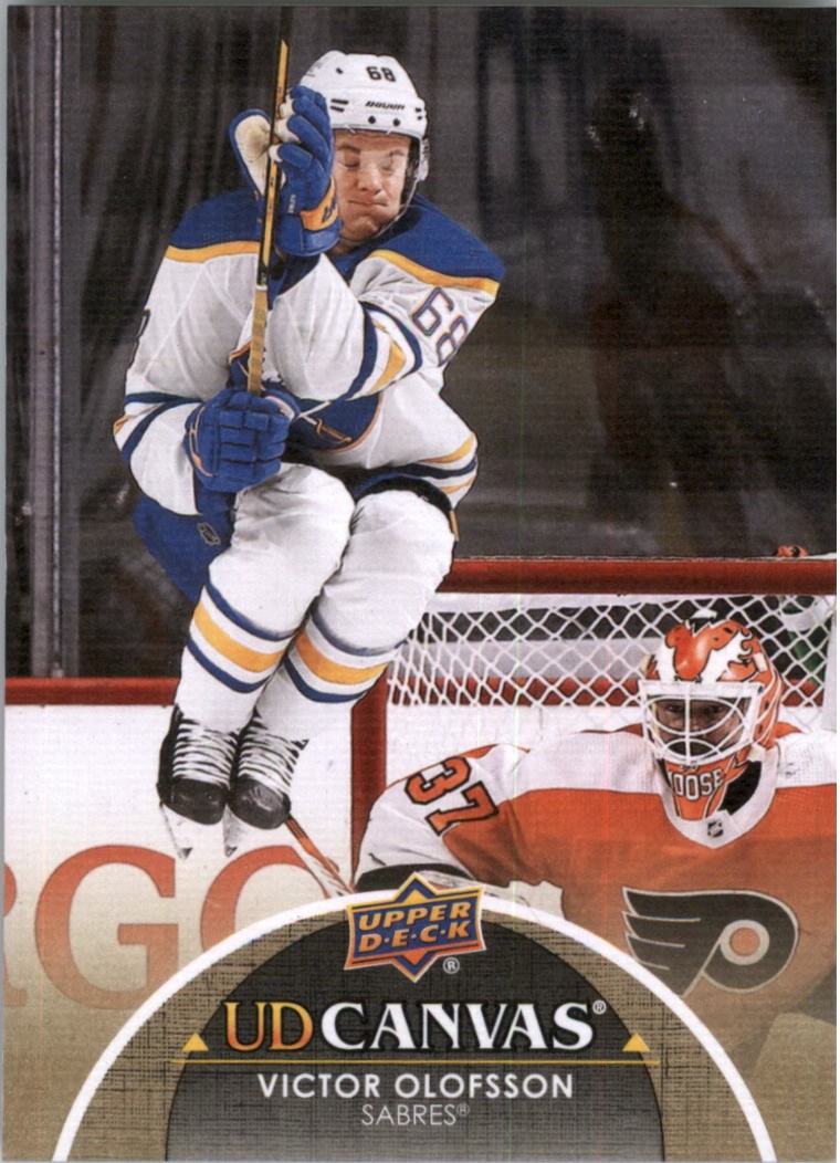 2021-22 Upper Deck Canvas #C10 Victor Olofsson – HKY