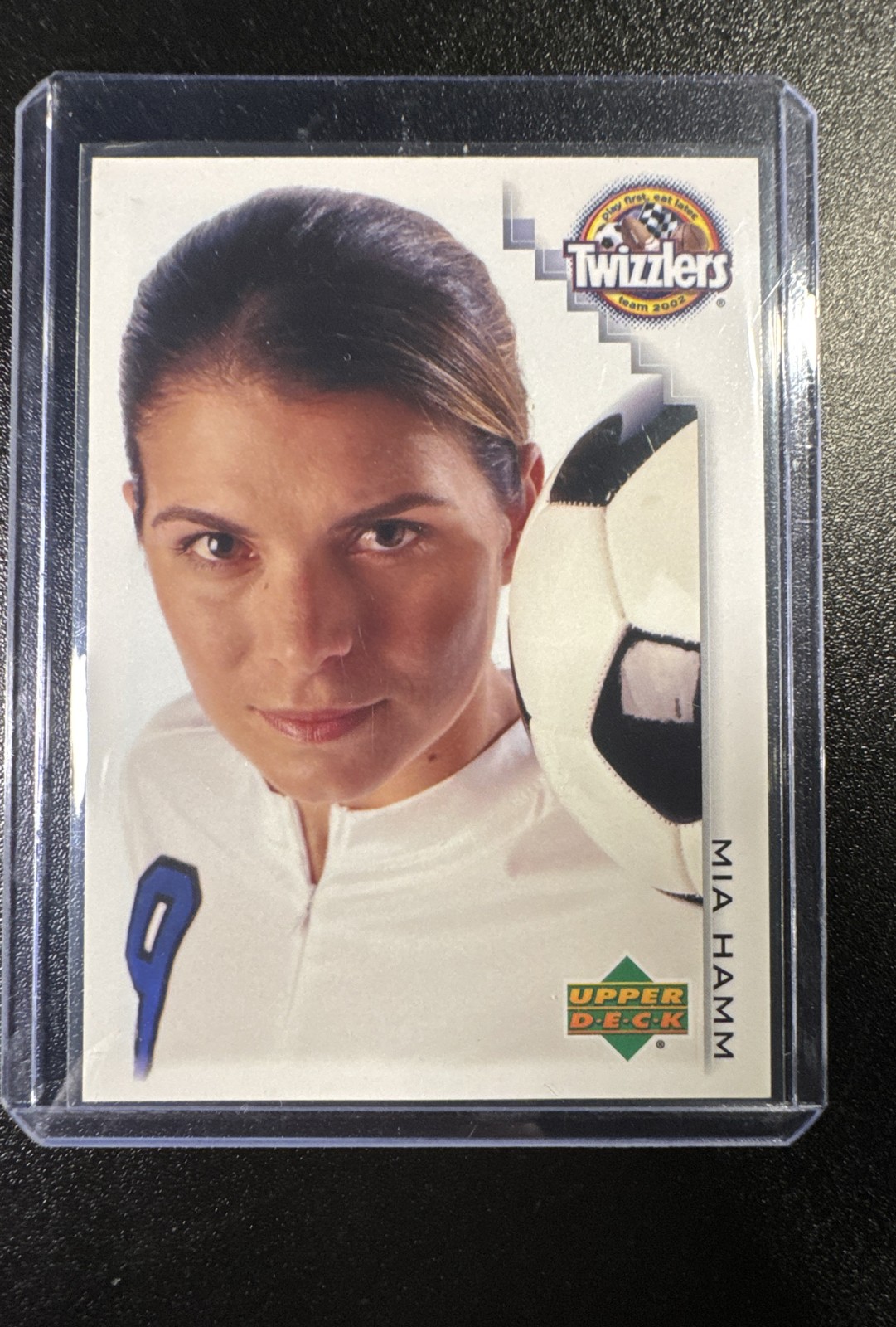 2002 Upper Deck Twizzlers Team 2002 – Mia Hamm #1