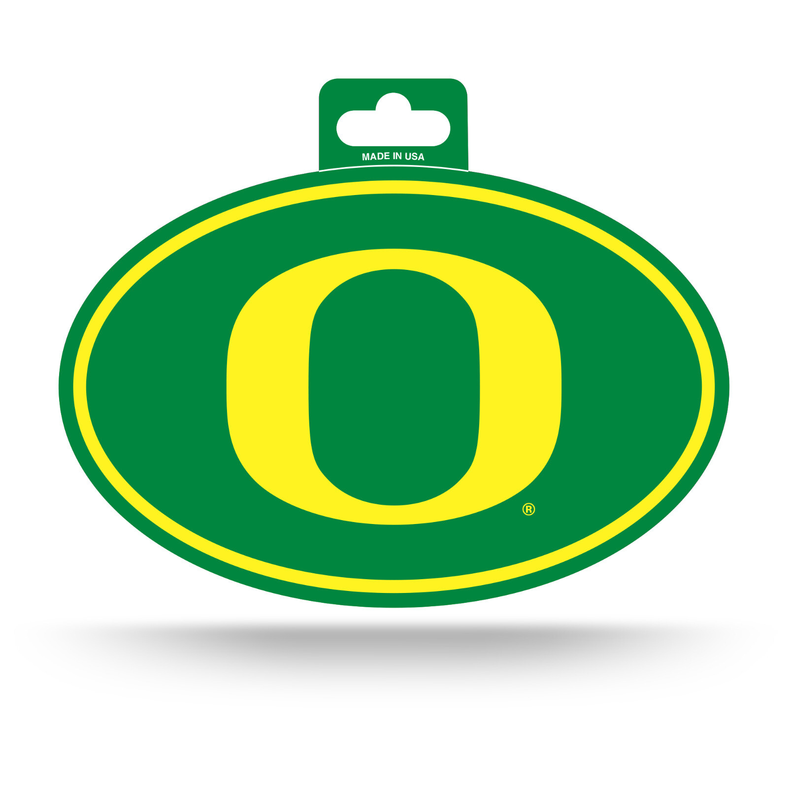 Oregon Ducks Oval Decal Sticker Full Color NEW 3×5 Inches Free Shipping