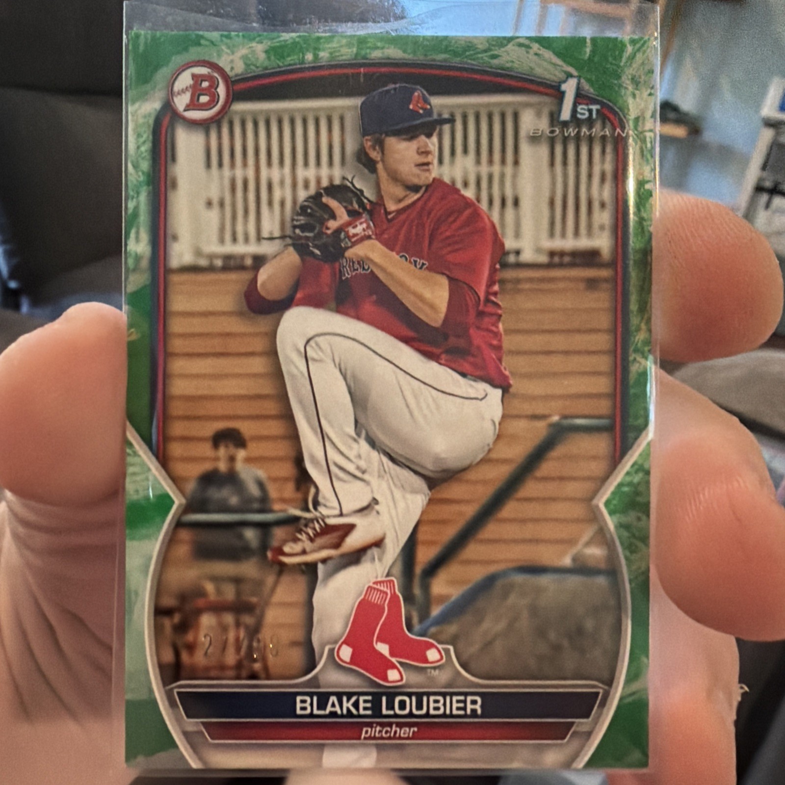2023 Bowman 1st Edition Blake Loubier #BPPF-122 (RC) /99