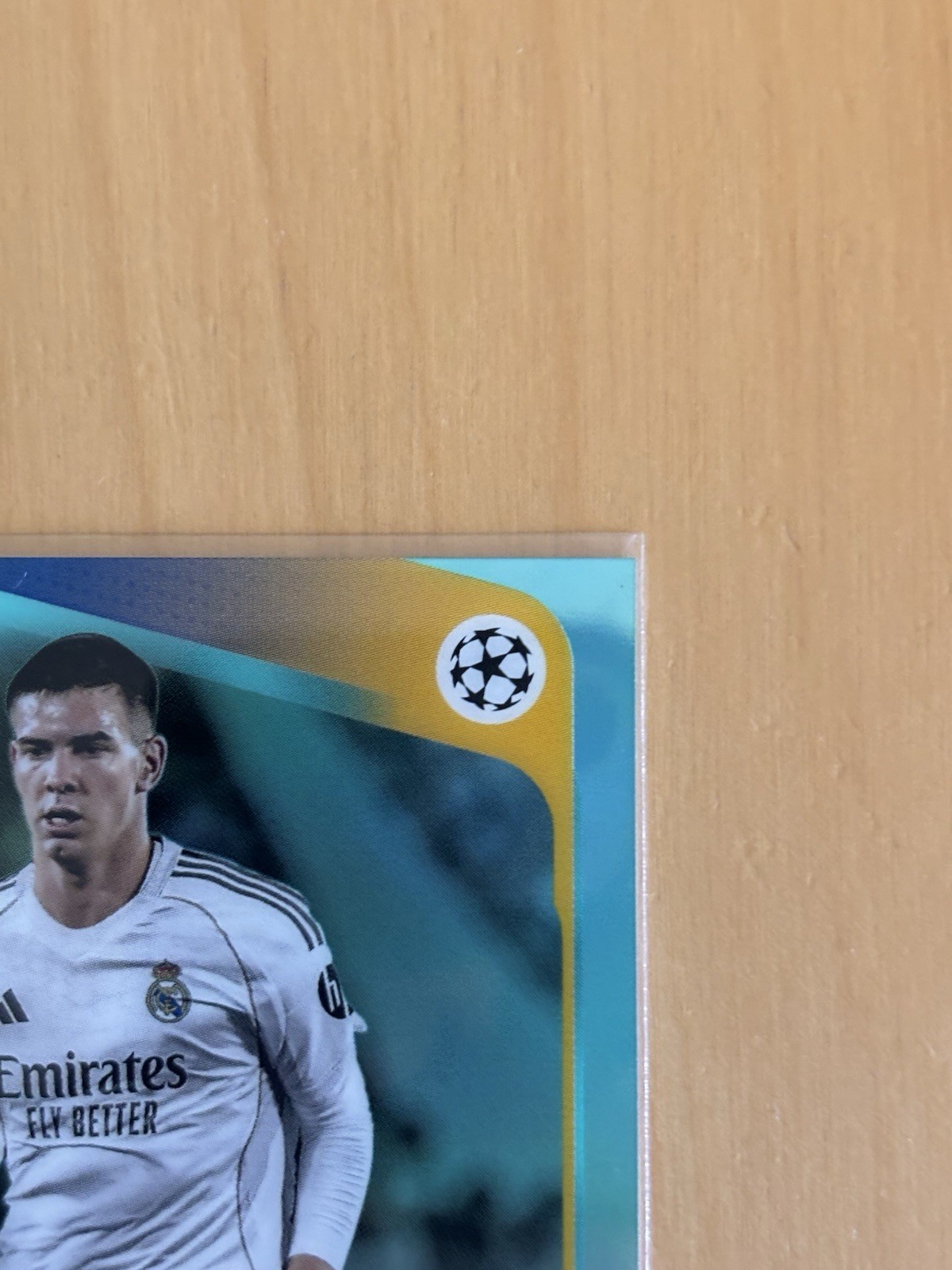 2025-26 topps franco mastantuono rc /199 Aqua Refractor Real Madrid