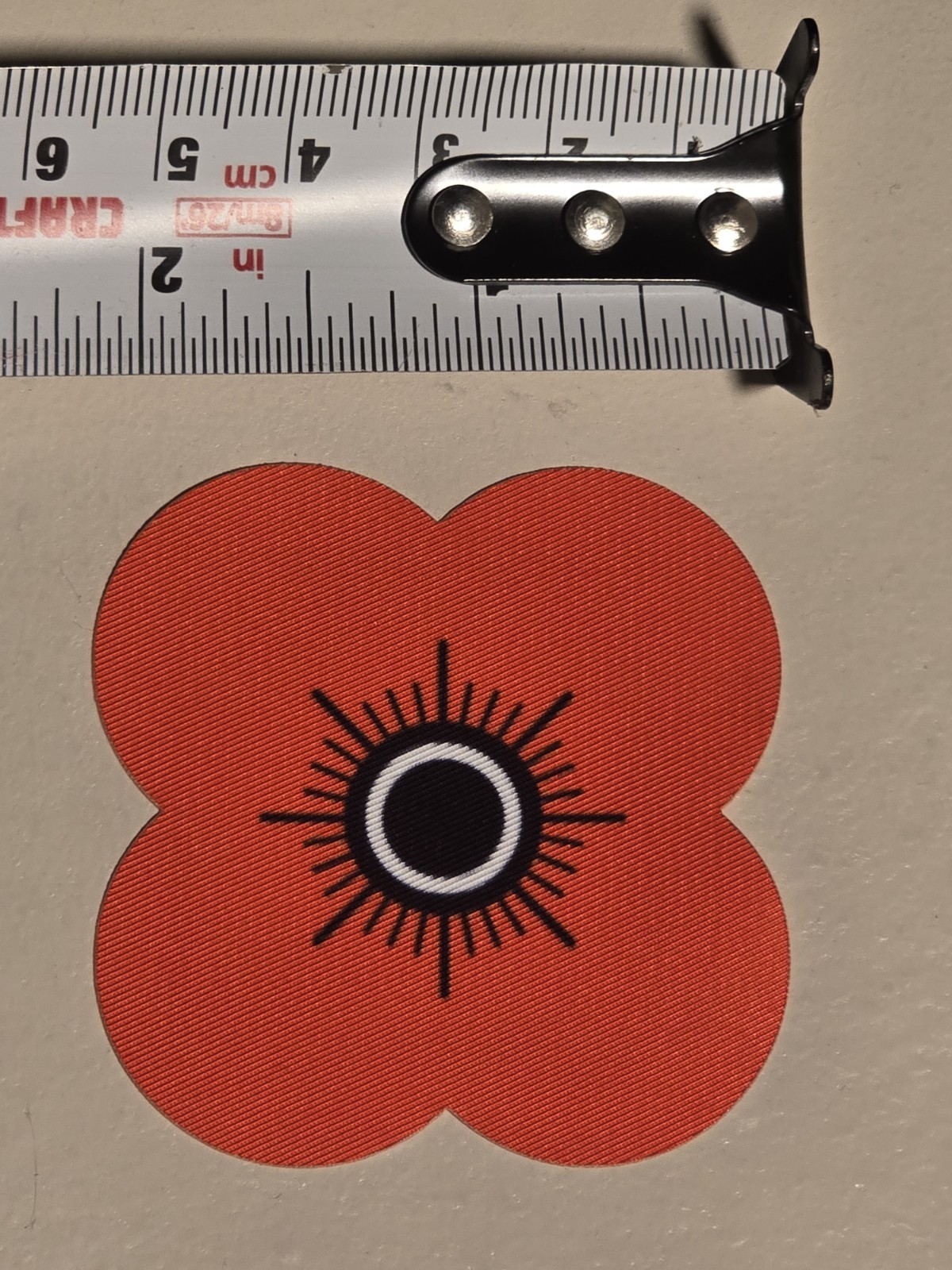 RED POPPY PATCH BADGE PREMIER LEAGUE ANY TEAM / PLAYER #73