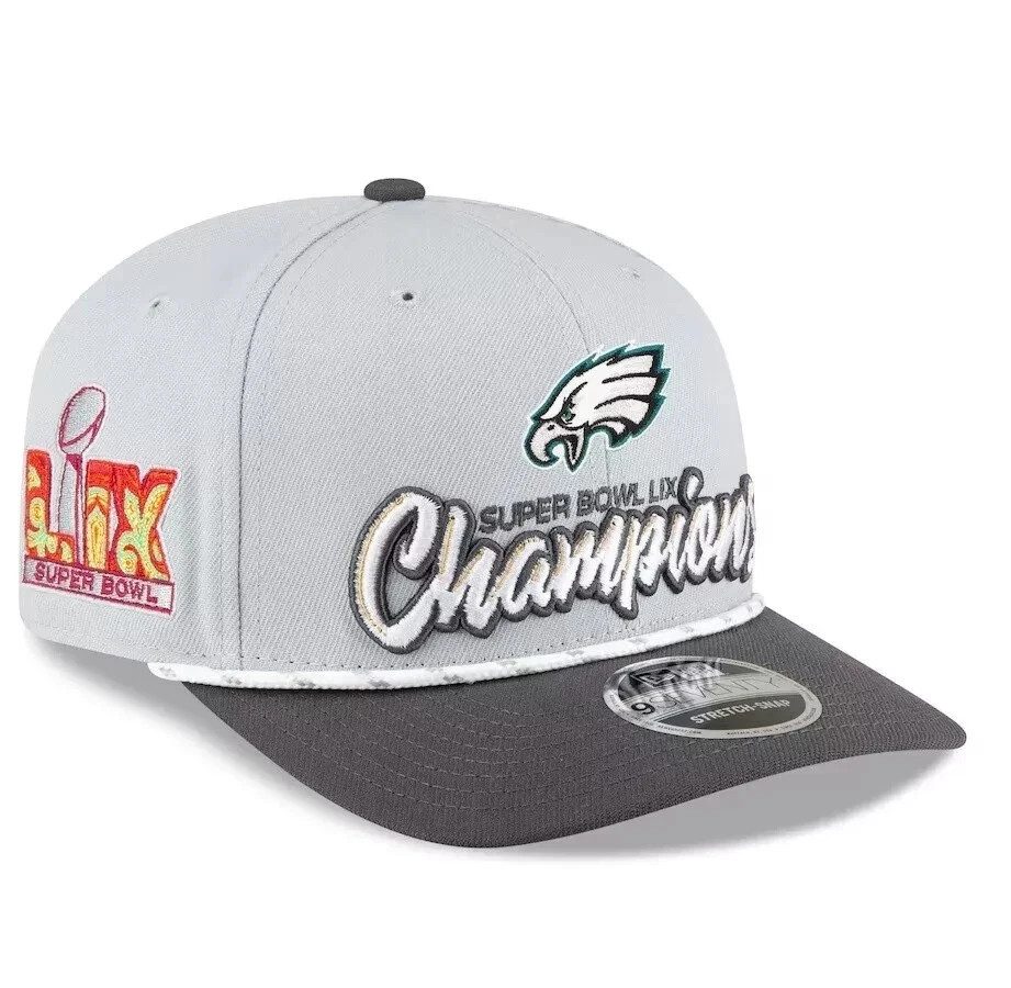 New Eagles Era Super Bowl 59 LIX Champions 9SEVENTY Hat Philadelphia