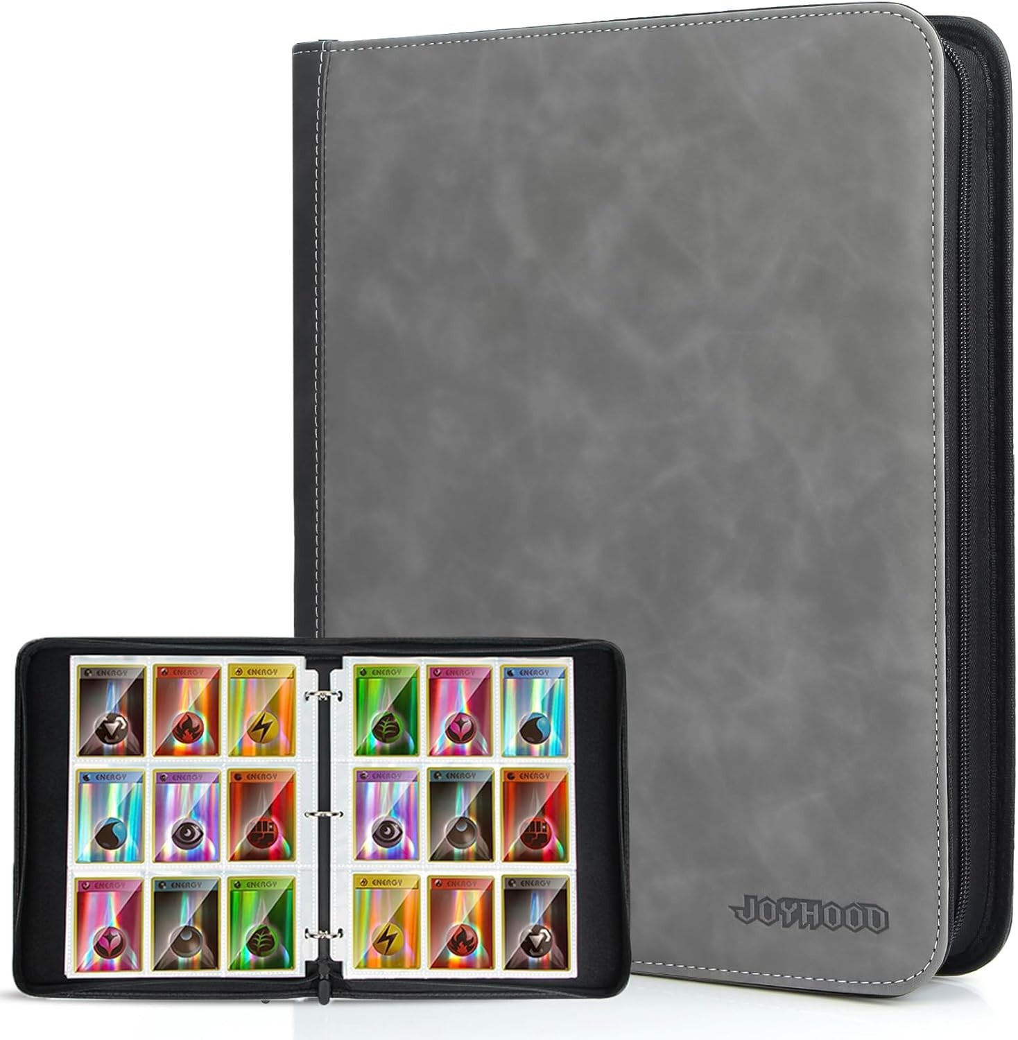 Toploader Binder, Holds 900Toploaders, 9 Pockets, Top Loader Binder for Cards S
