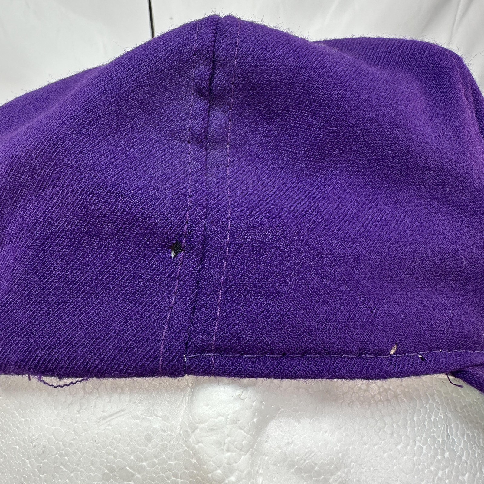 Vintage Minnesota Vikings Hat Cap Snap Back Mens Large Purple NFL Football AJD