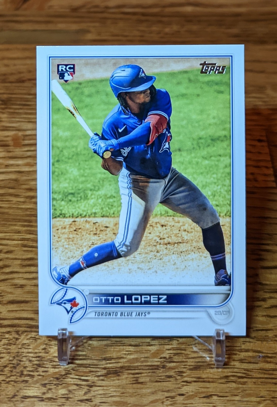 Otto Lopez Rookie Card RC 2022 Topps Series 2 #422 Flagship Baseball Blue Jays