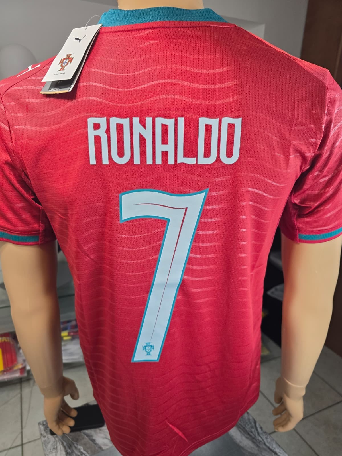 Size L Portugal Home Cristiano Ronaldo Fan Version Jersey 2026 Football Shirt
