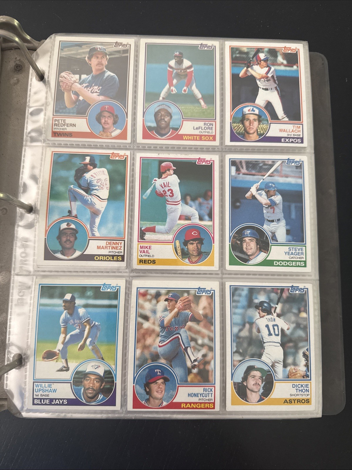 1983 Topps Baseball Cards 397-594 +Rookies -You Pick- MLB Trading Card