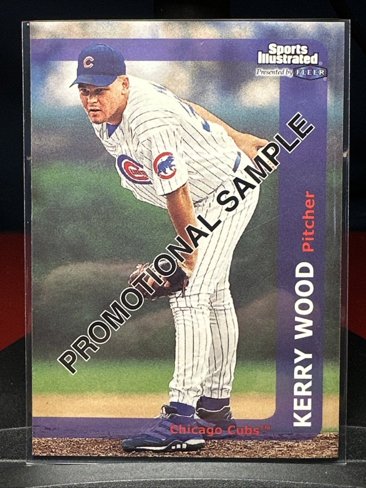 Kerry Wood 1999 Fleer/Time Inc Sports Illustrated PROMOTIONAL SAMPLE #160