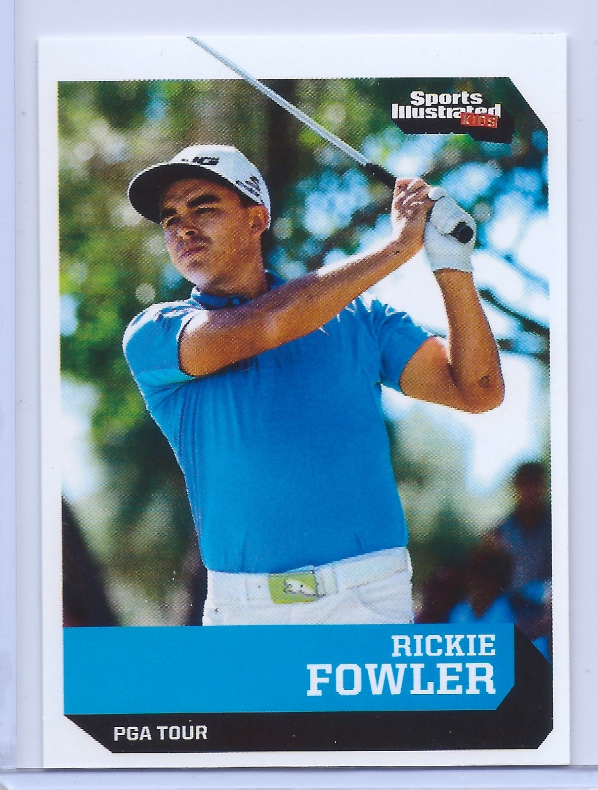 RICKIE FOWLER 2016 SPORTS ILLUSTRATED “1 OF 9” 1ST EVER PRINTED ROOKIE CARD!