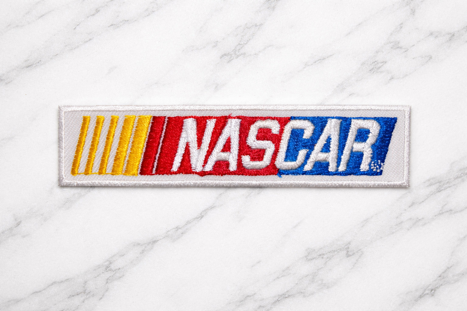 NASCAR LOGO Embroidered Iron/Sew On Patch 4″X1″ SHIPPED FROM USA