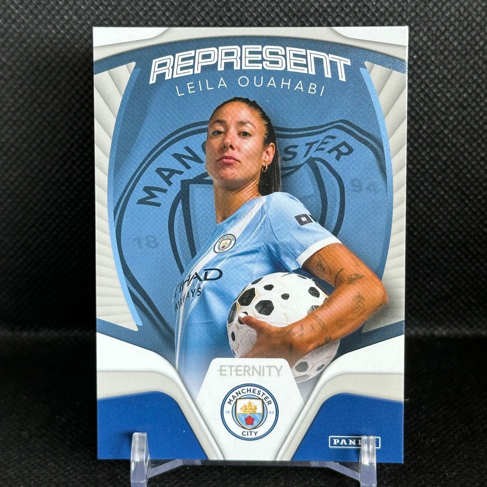 LEILA OUAHABI Represent 2025/26 Panini WSL Eternity Manchester City (US Seller)