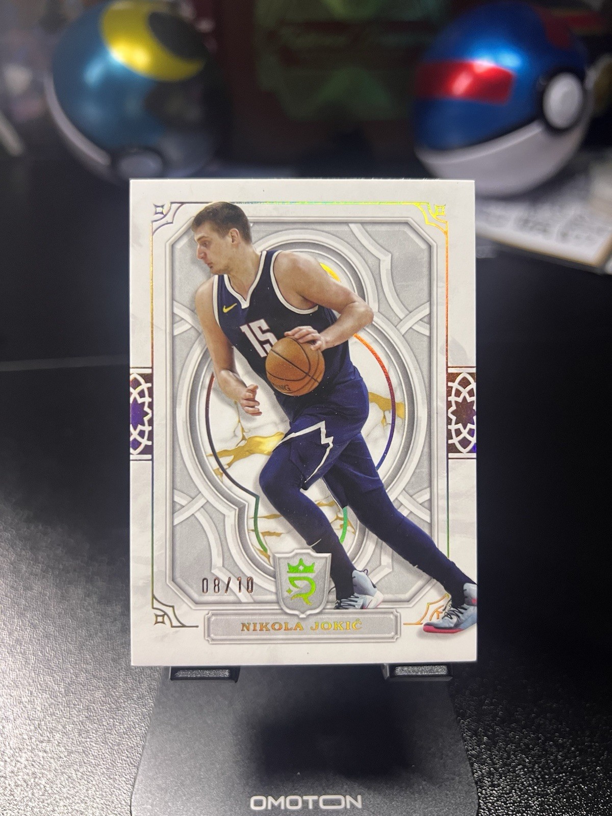 2024 Nikola Jokic Royalty Gold /10 Topps Shortprint Denver Nuggets