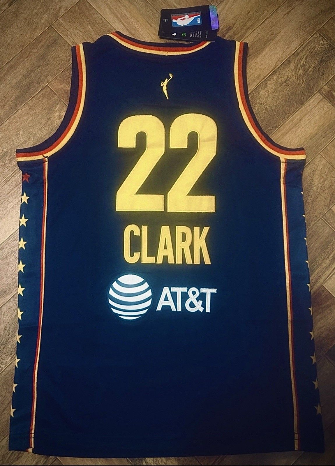 Adult 50/L Caitlin Clark #22 Indiana Fever Stitched WNBA Explorer Victory Jersey