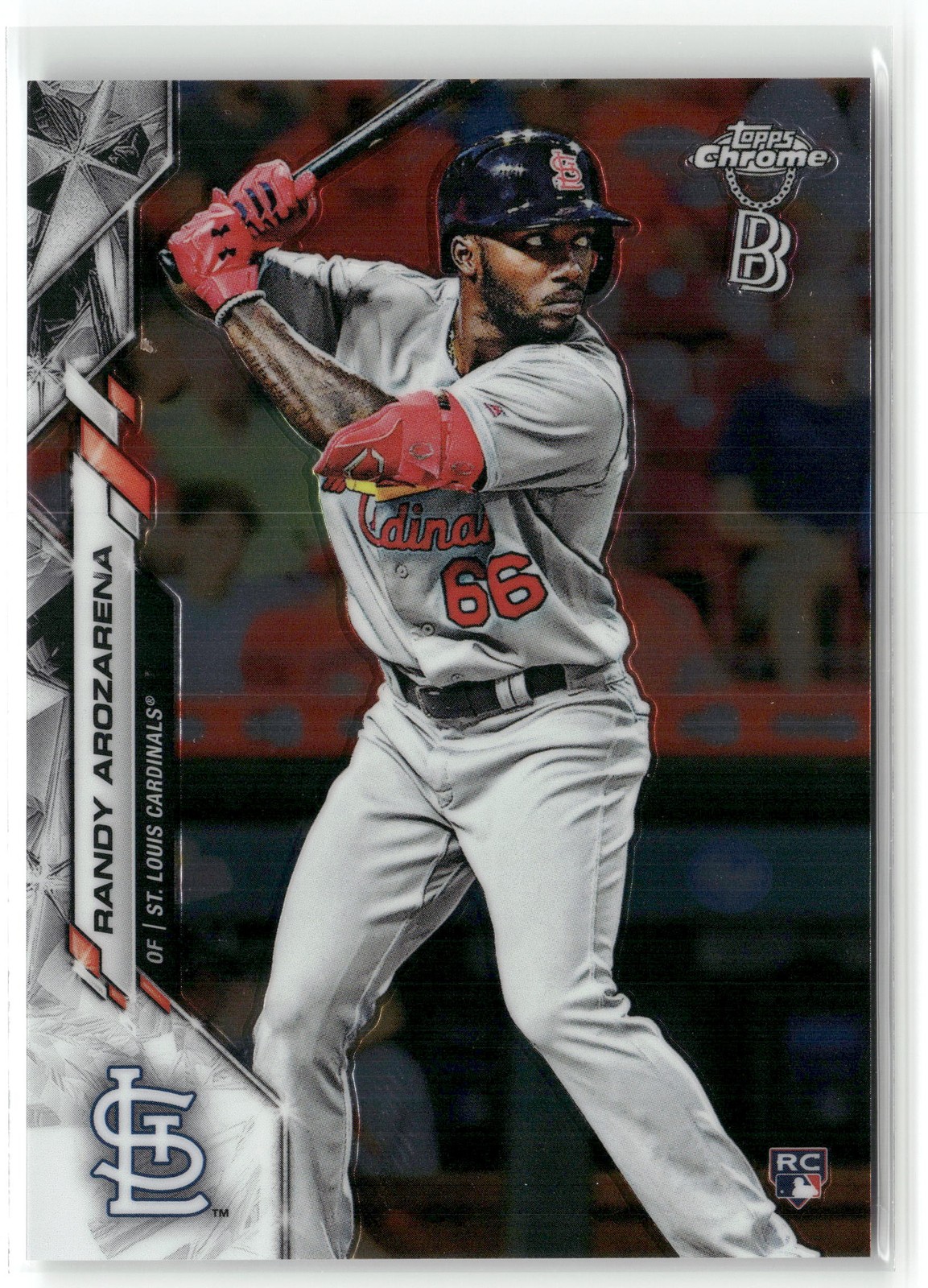2020 Topps Chrome Ben Baller Collection RANDY AROZARENA #49 NM