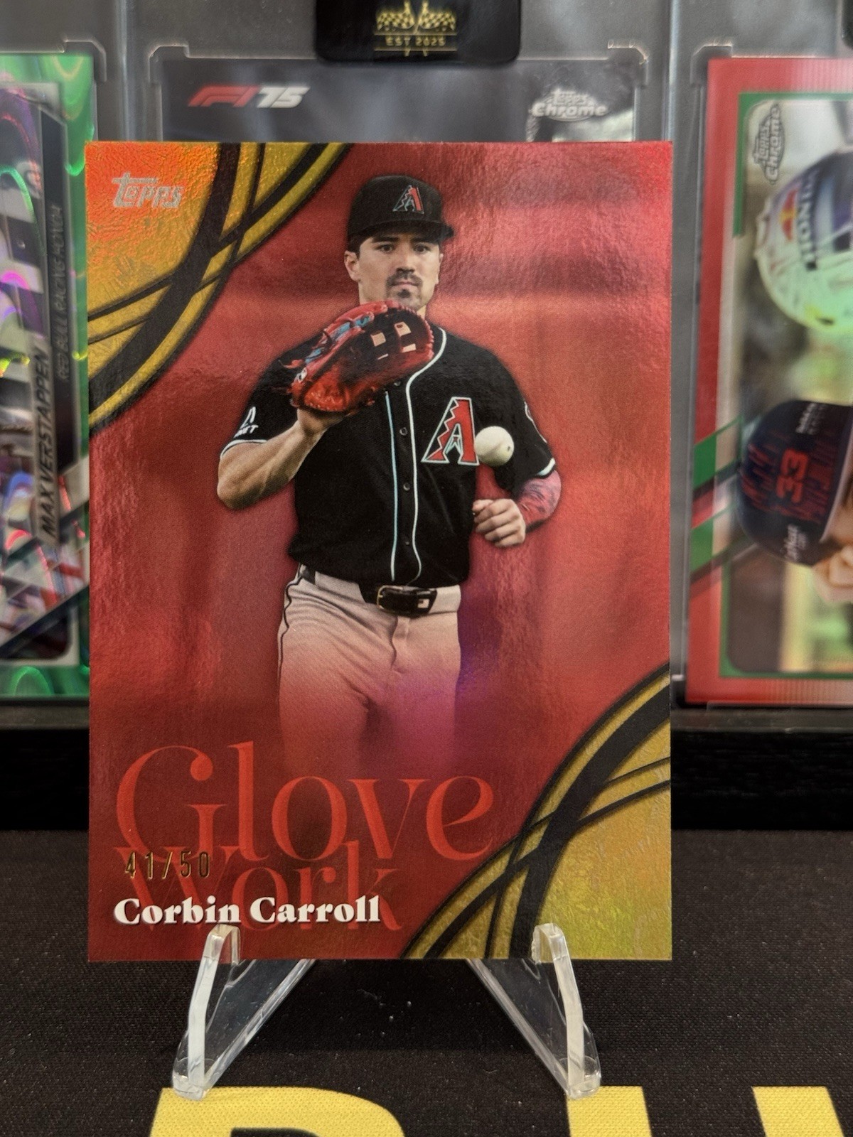 2026 Topps Series 2 – Corbin Carroll #GW-56 Glove Work Gold /50 Diamondbacks