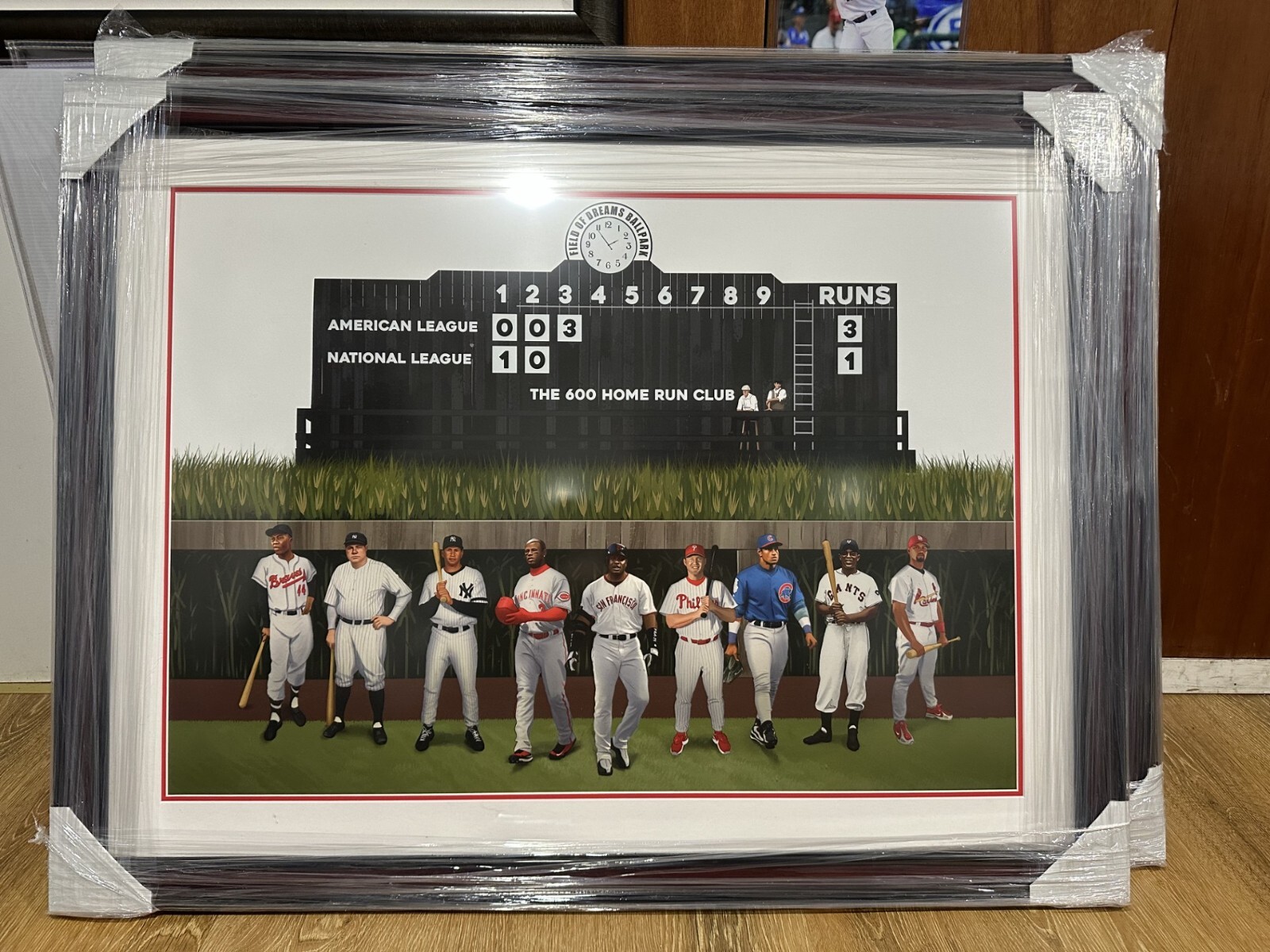 The 600 Home Run Club Painting.