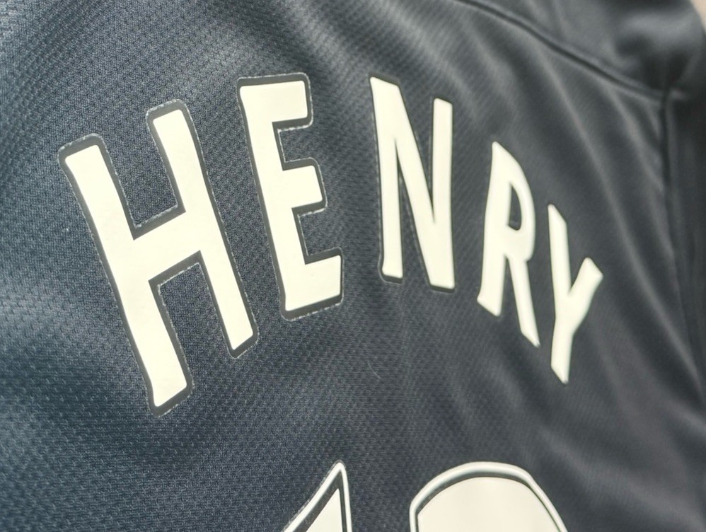 2011/12 Arsenal Authentic Away Jersey #12 Henry Large Long Sleeve Player Specs